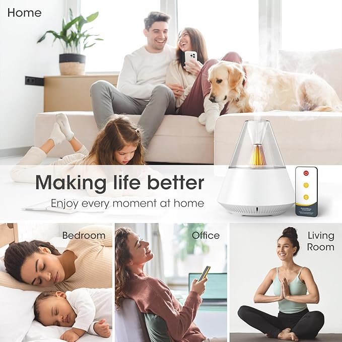 Essential Oil Diffuser Personal, Modern Style Aroma Diffusers, Scent Fragrance - Image 5