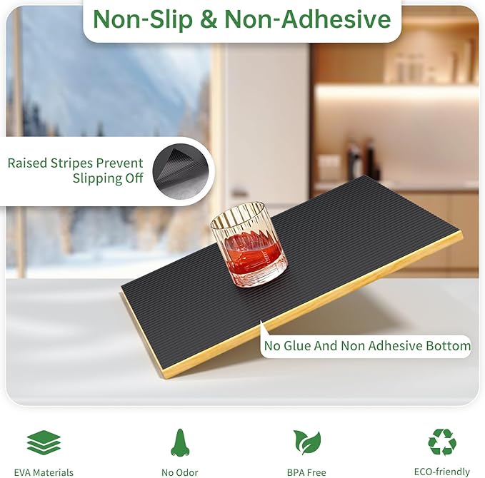 Shelf and Drawer Liner for Kitchen Cabinet, Non-Adhesive 24in x 120in - Image 2