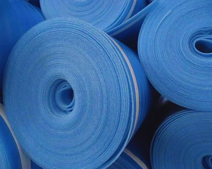 800SQFT AMERIQUE 1.5MM Premium Flooring Padding 3-in-1 Heavy Duty Foam Blue - Image 3