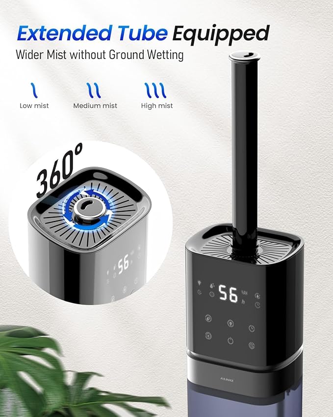 Humidifiers for Bedroom 2.1Gal/8L, Smart Humidifier Large room, Cool Mist - Image 8
