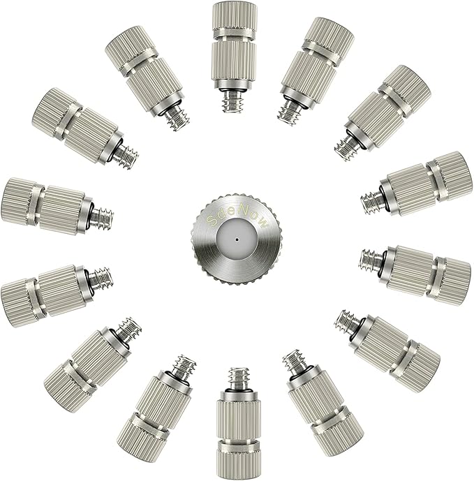 High Pressure Outdoor Anti-drip Fogging Spray Head Outdoor Cooling Misting by SdeNow