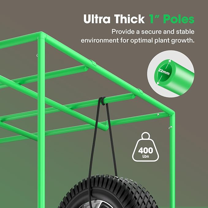 VIVOSUN P888 8X8 PRO Grow Tent, - Image 8