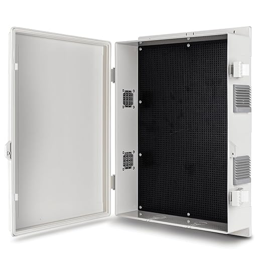 Outdoor Electrical Junction Box, ABS Water Resistant Enclosure by Namunanee