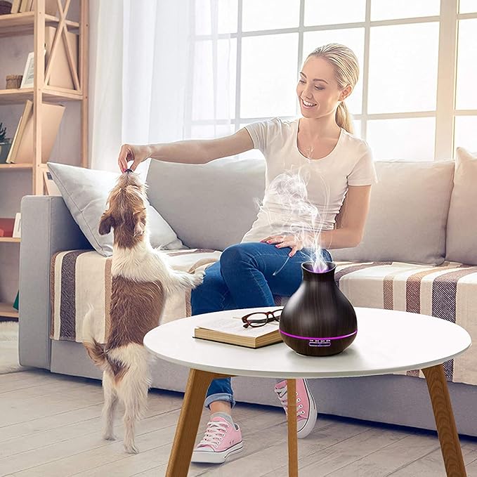 BZseed Aromatherapy Essential Oil Diffuser, 550ml Ultrasonic Fragrant Oil Large - Image 6