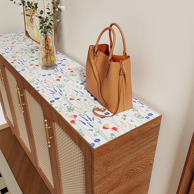 Drawer and Shelf Liner for Kitchen Cabinets Non Adhesive Cabinet Liner Strong - Image 6