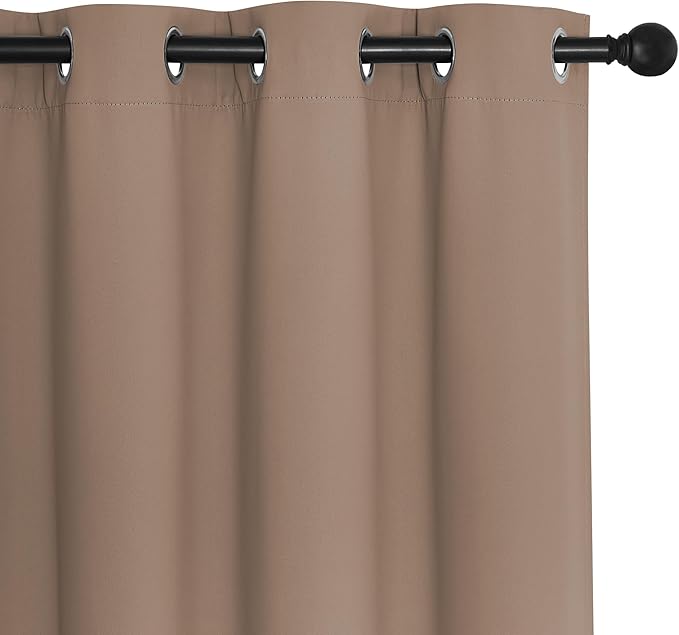 NICETOWN Blackout Curtains for Sliding Glass Door Room Divider Noise Reduce - Image 7