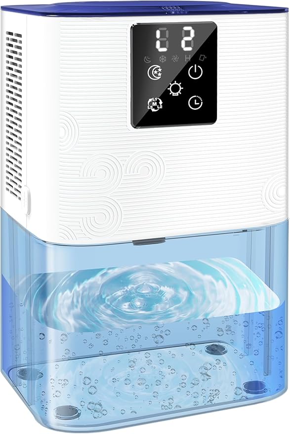 Dehumidifiers for Home, with 105 OZ Water Tank, Quiet Dehumidifier for Bedroom by Unknown