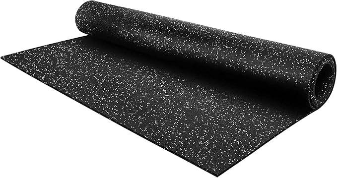 Flooring Inc's 1/4" Thick Tough Rubber Flooring Roll | Flexible Recycled Rubber by IncStores
