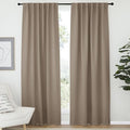 NICETOWN Bedroom Blackout Draperies and Window Treatment- 52 Width X 72 Length by NICETOWN