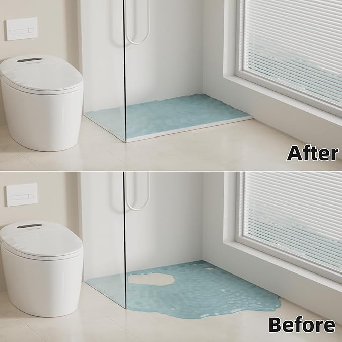 39 Inch Water Guard for Kitchen Sink, Silicone Rubber Kitchen Splash Guard - Image 4