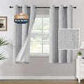 H.VERSAILTEX Chenille Linen Blackout Curtains by HVERSAILTEX