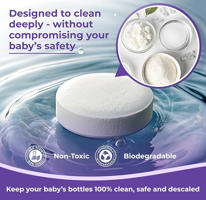 48 Descaling Tablets Baby Bottle Washer Cleaner Tablets Compatible - Image 5