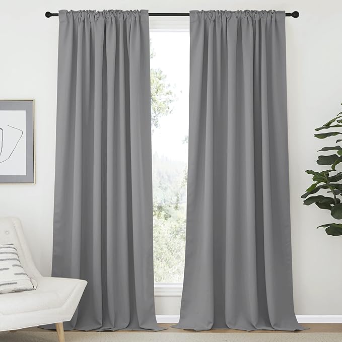 NICETOWN Blackout Curtain Panels Window Draperies - Image 2