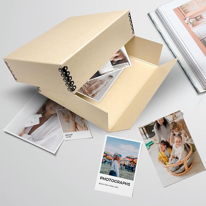 Lineco Museum Archival Storage Box, 8.75x10.75x3 in. Drop Front Design. - Image 9