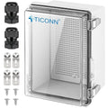 TICONN Outdoor Electrical Box Waterproof, Junction Box IP67 ABS Plastic by TICONN