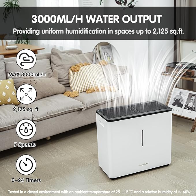 Evaporative Humidifiers |14.5 L Tank - Image 7