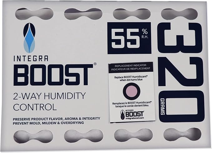 Integra Boost 55% RH, 2 Way Humidity Control Packs – 320g Size by IntegraSpecialtyProducts