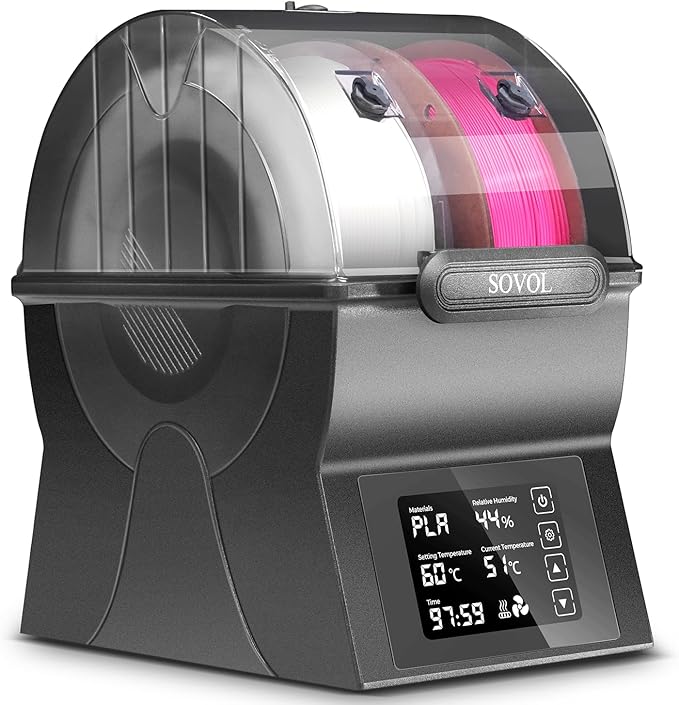 Sovol Filament Dryer, SH02 Dry Box Filament Sealed Storage Box 3D Printer Spool by Sovol