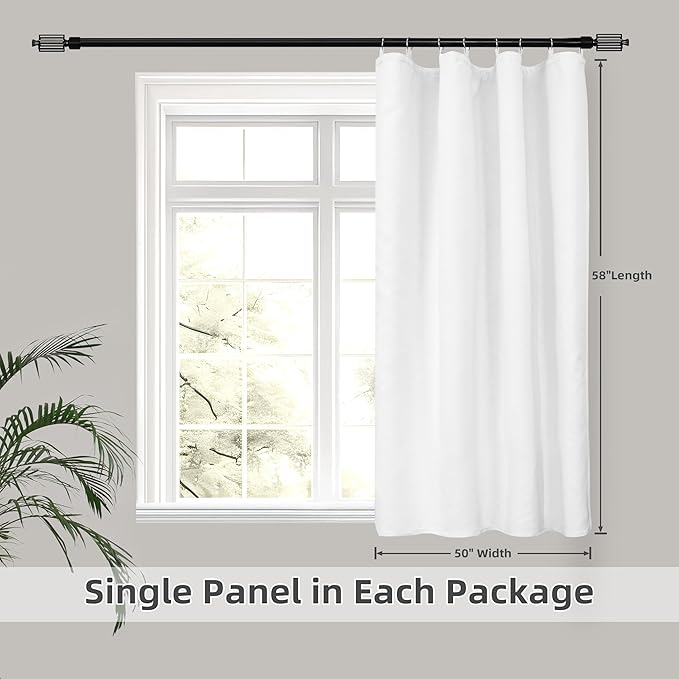 DriftAway Soundproof Thermal Insulated Quilted Curtain Liners - Image 8