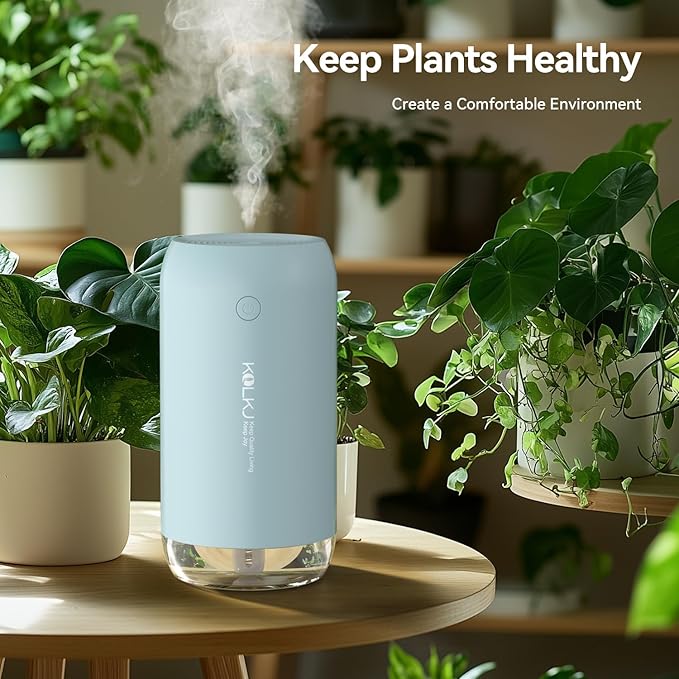 Portable Mini Humidifier, KQLKJ 350ml Small Cool Mist Humidifier, USB Personal - Image 4