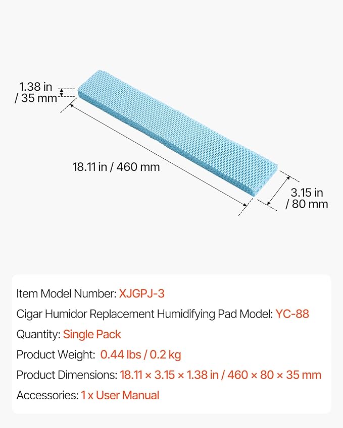VEVOR Humidifier Replacement Filter, Single Pack Humidifying Pad Compatible - Image 7