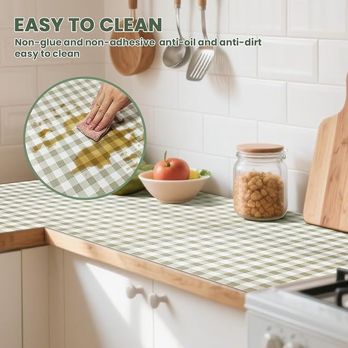 Drawer Liner and Shelf Liner for Kitchen Cabinet Liner Non-Adhesive Non-Slip - Image 7