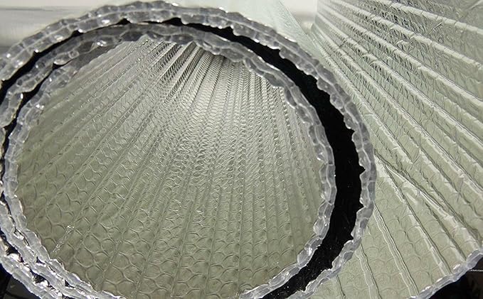 Double Foil Floor Joist Rafter Insulation Reflective Bubble Roll 16X10 R8-24 - Image 3