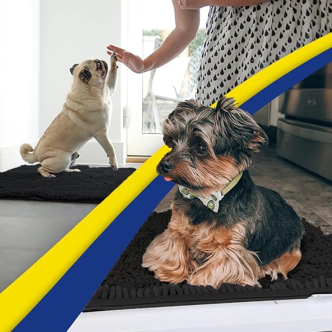 Muddy Mat® Pack of 3 Highly Absorbent Microfiber Dog Door Mat and Pet Rug - Image 6