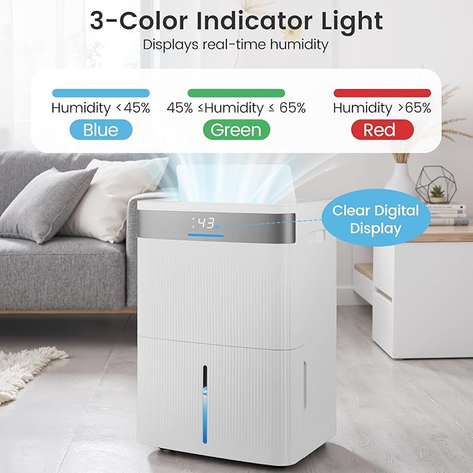 COSTWAY 4500 Sq.Ft Dehumidifier - Image 7