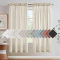 Linen Curtains Elegant Natural Linen Blended Curtains Energy Efficient Light by HVERSAILTEX