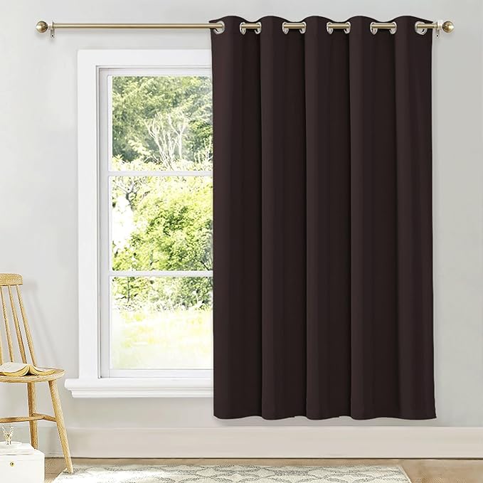 NICETOWN Blackout Curtain Room Darkening Panel Energy Smart Light Blocking by NICETOWN
