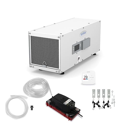 AprilAire E050PZ 50-Pint Professional-Grade, Whole-House Dehumidifier by AprilAire