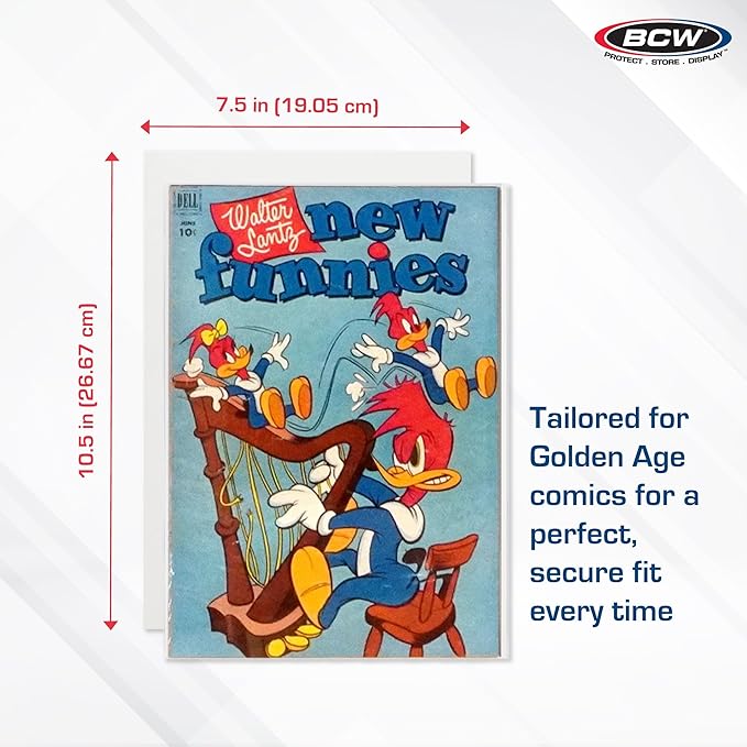 BCW Golden Age Comic Backing Boards - Image 3