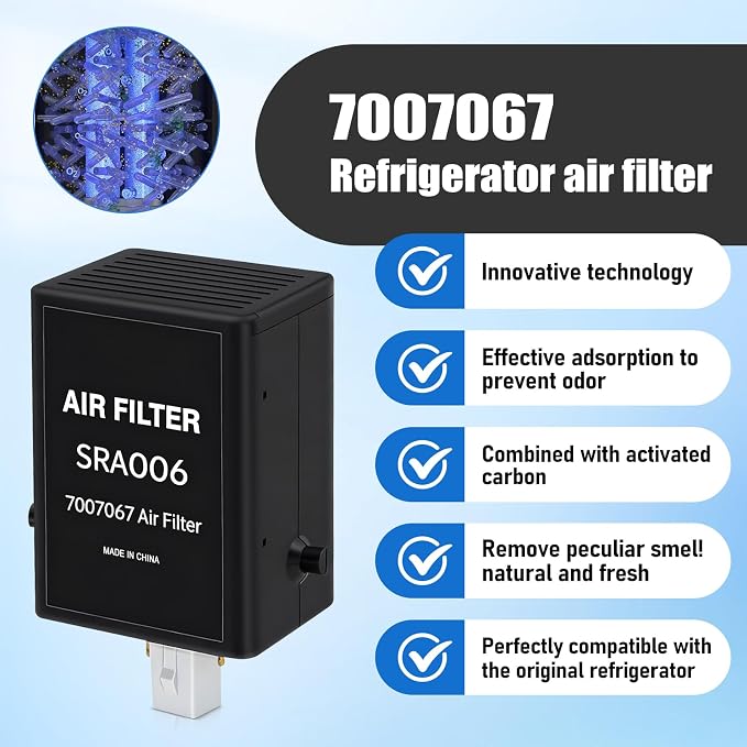 2 Pack Refrigerator Air Purification Cartridge Replacement - Image 7
