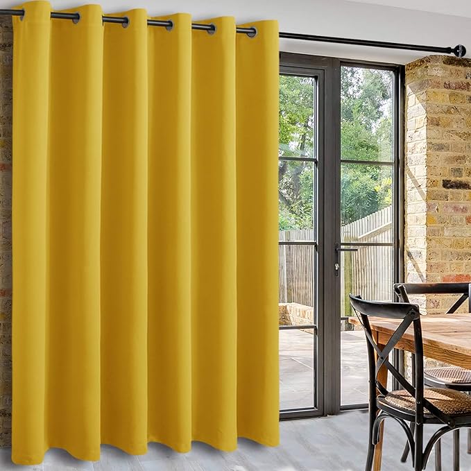 DWCN Total Privacy Room Divider Blackout Curtain by DWCN