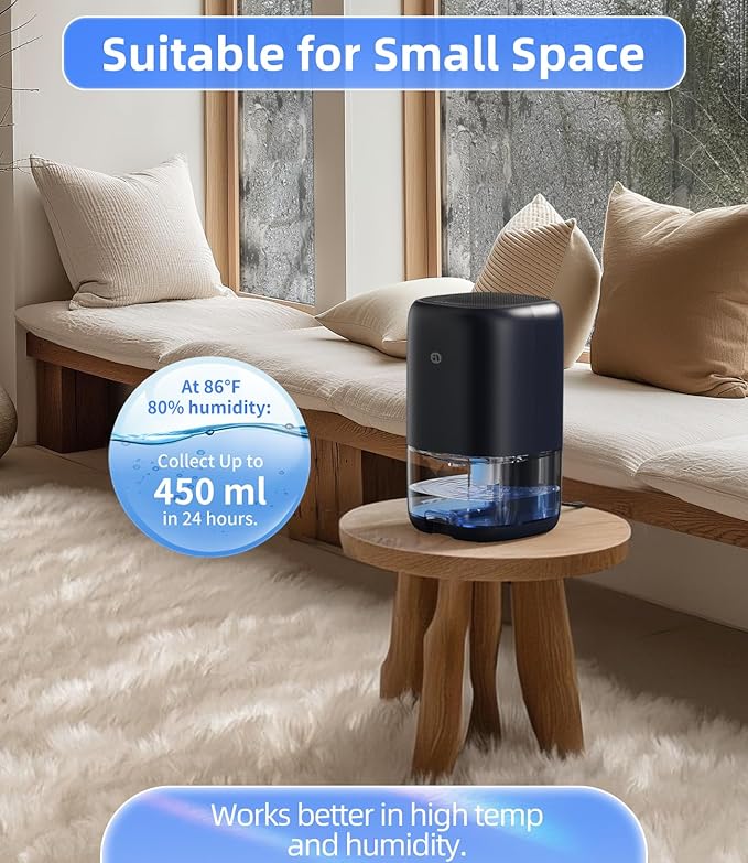 TABYIK Dehumidifier, 35 OZ Small Dehumidifiers - Image 3