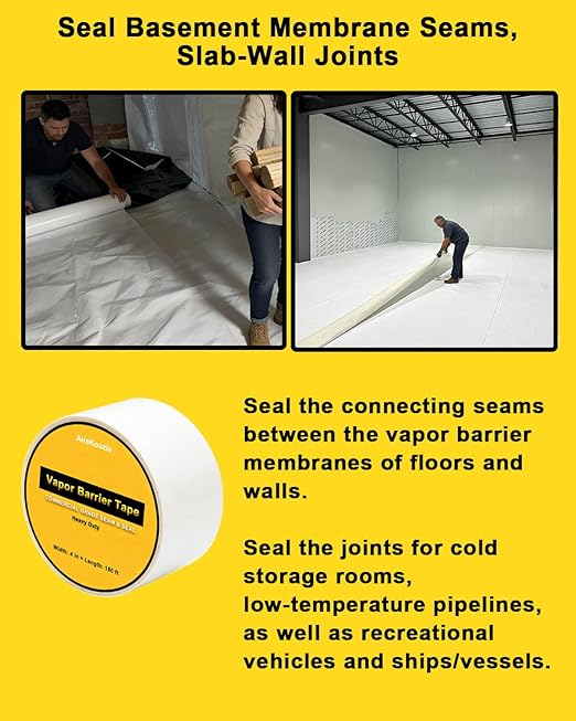 Crawl Space Vapor Barrier Tape - Image 5