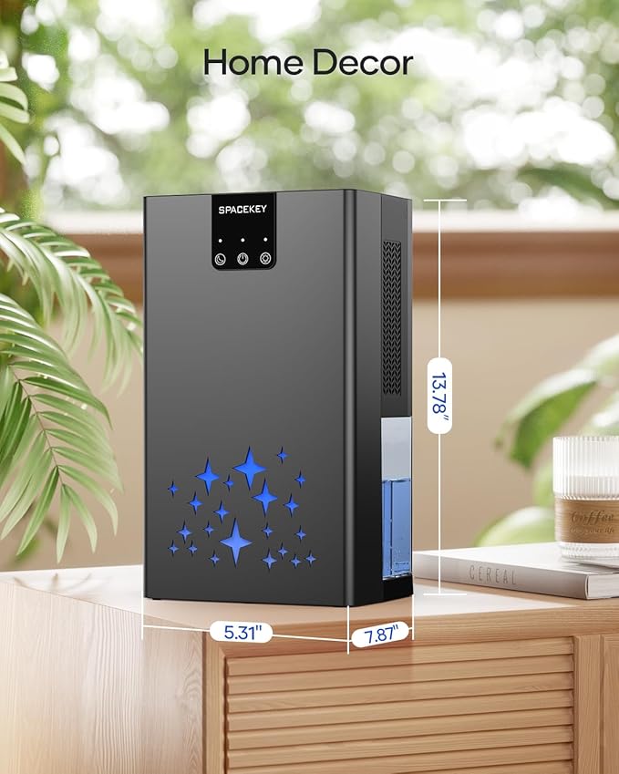 Dehumidifier, 95 OZ Water Tank Dehumidifiers - Image 2