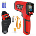-40℉~2912℉ MESTEK Infrared Thermometer High Temperature Gun, 50:1 Dual Laser by MESTEK
