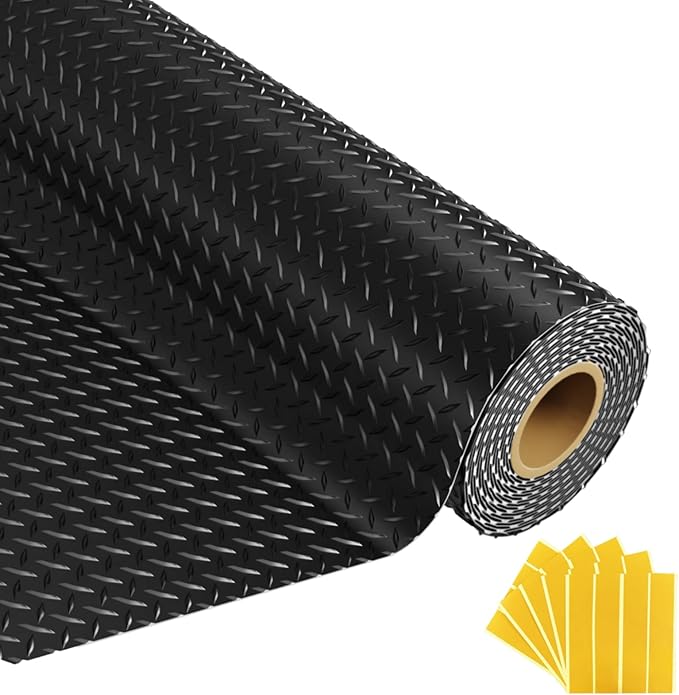8x20 FT Garage Floor Mat, 2.8mm Thickened Flooring Roll by GrandroadAuto