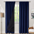 BGment Blackout Curtains for Bedroom 90 Inch Length, Rod Pocket 100% Blackout by BGment