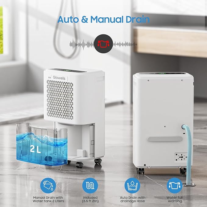 2500 Sq.Ft Dehumidifiers for Home Basement - Image 6