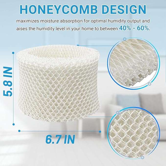 Lemige 4 Pack Humidifier Wicking Filters Compatible - Image 3