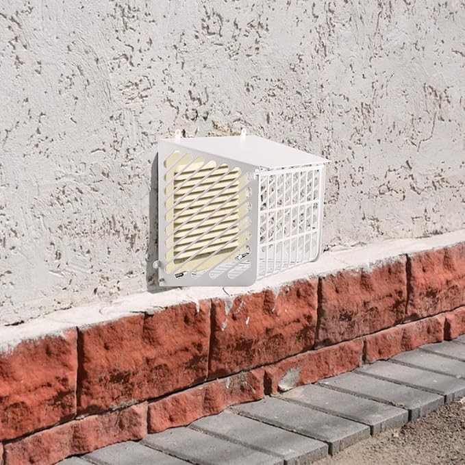 Outdoor Dryer Vent Cover with Open/Close Flap – Fits 5–6 Inch Vent Caps - Image 7