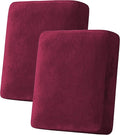 H.VERSAILTEX Velvet Stretch Couch Cushion Cover Plush Cushion Slipcover by HVERSAILTEX