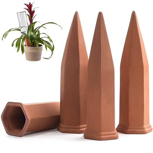 Modern Innovations Ceramic Terracotta Self Watering Spikes Vacation Automatic by ModernInnovations
