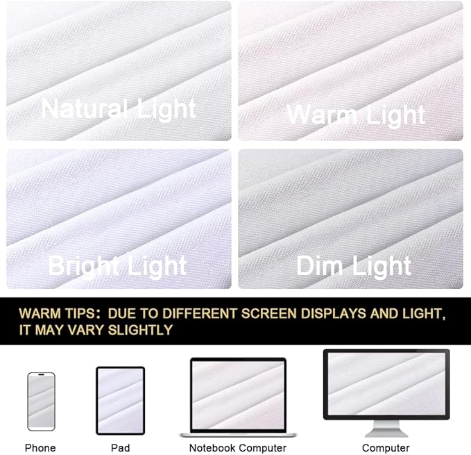 PrinceDeco Blackout Curtains 84 Inches Long Linen Blackout Curtains - Image 8