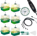 Seedling Starter Tray 6 Packs Seed Starter Tray by CANNABMALL