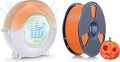 SUNLU PLA Plus Sunny Orange 1.75mm, Upgraded S2 Filament Dry Box White by Unknown