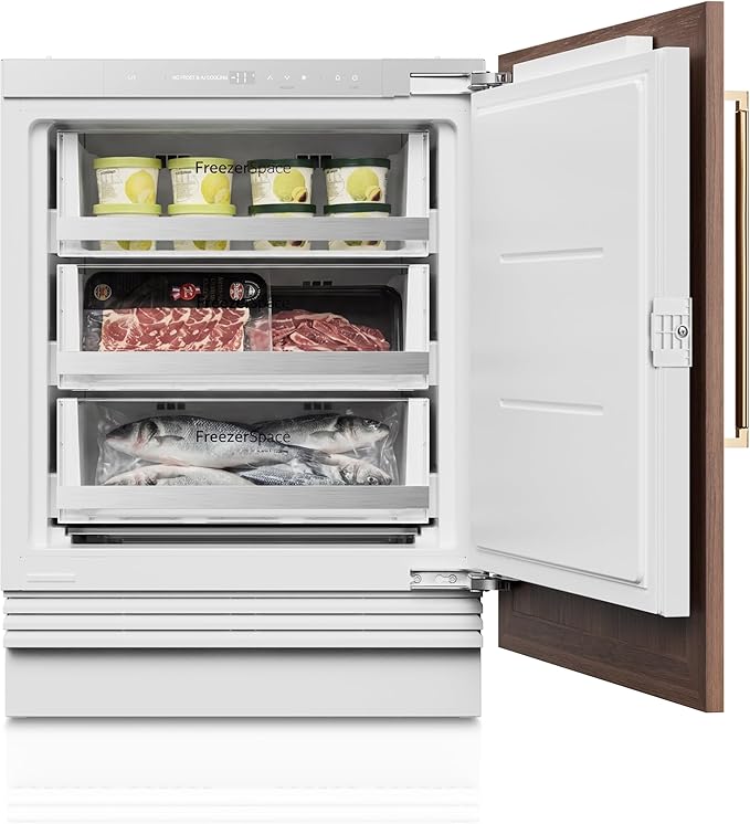 Ca'Lefort Undercounter Panel Ready Freezer -11°F to 7°F, Built-in All Freezer by CaLefort